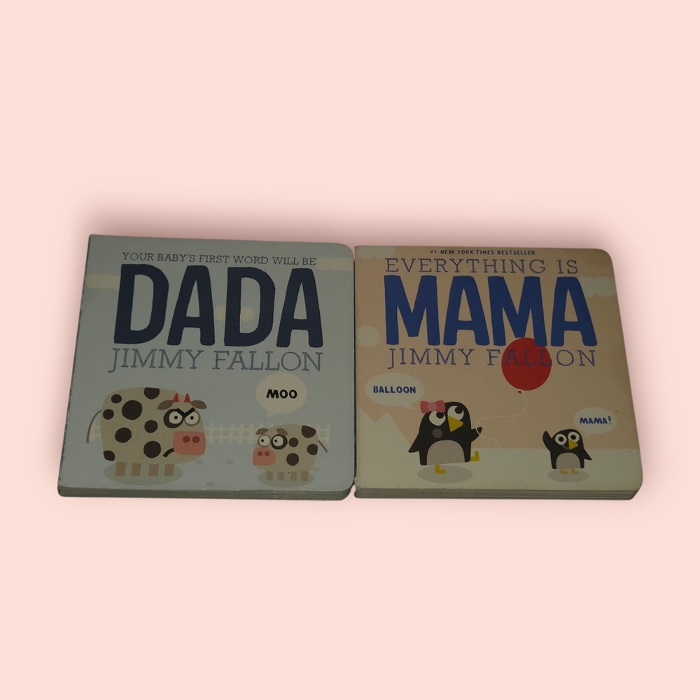 Jimmy Fallon - Everything Is MAMA, DADA & NANA Book Set.